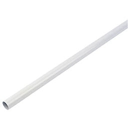 TUBE ROUND D16x2500 WHI