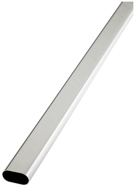OVAL HANGING RAIL 30x15x2400 CHROME by PROSOLVE CONSTRUCTION CONSUMABLES