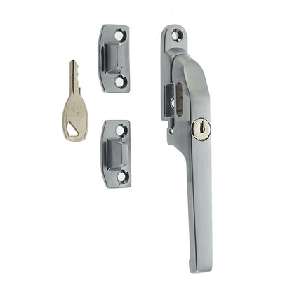 JEDO MODERN LOCKABLE WINDOW CASEMENT FASTENER 125 SCP JW78LSC