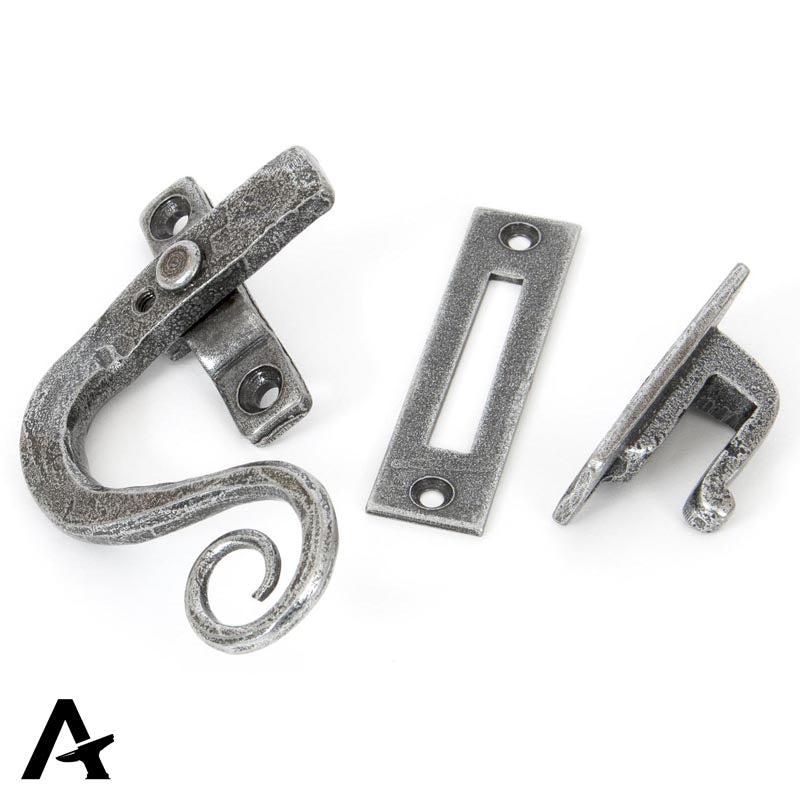 MONKEYTAIL FASTENER LOCK LH 112x14x25 PEW
