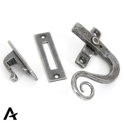 MONKEYTAIL FASTENER LOCK RH 112x14x25 PEW - 33726 by MARCHES (ANVIL) ARCHITECTURAL HARDWARE