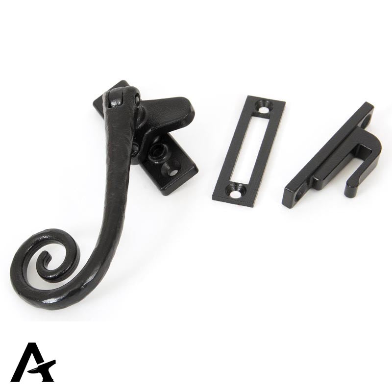 MONKEYTAIL FASTENER DLX LH 121x18x34 BLK