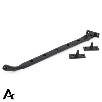 CAST PEARDROP STAY 305 312x16x45 BLK - 33745 by MARCHES (ANVIL) ARCHITECTURAL HARDWARE