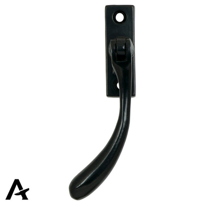 SLIM PEARDROP ESPAGNOLETTE LH 124x18x35 BLK - 33331 by MARCHES (ANVIL) ARCHITECTURAL HARDWARE