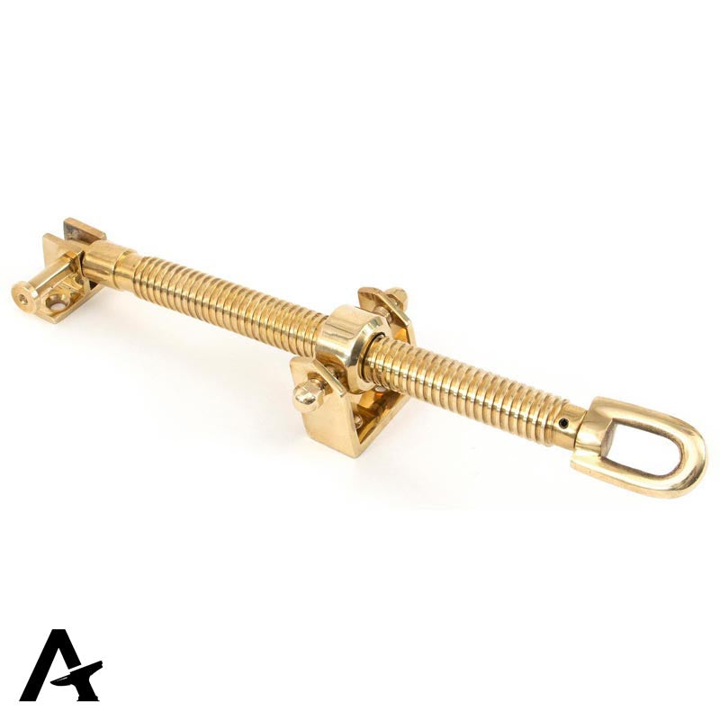 FANLIGHT SCREW OPENER 258-410 PBR - 91026 by MARCHES (ANVIL) ARCHITECTURAL HARDWARE