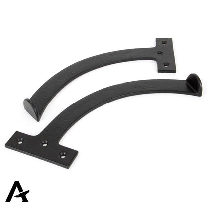 QUADRANT STAY PR 220x4x22 BLK - 83854 by MARCHES (ANVIL) ARCHITECTURAL HARDWARE