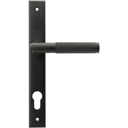 BROMPTON SLIM LEVER ESPAGNOLETTE LOCK 125x242x75 MBK - 45528 by MARCHES (ANVIL) ARCHITECTURAL HARDWARE