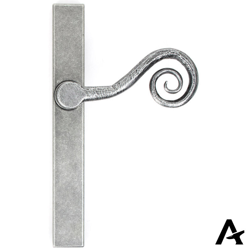 MONKEYTAIL SLIM LEVER ESPAGNOLETTE LATCH RH 128x242x58 PEW by MARCHES (ANVIL) ARCHITECTURAL HARDWARE