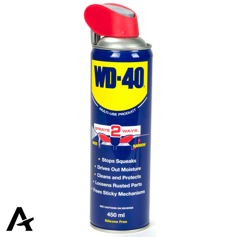 WD40 AEROSOL SPRAY SMART STRAW 450ml 240x65 by MARCHES (ANVIL) ARCHITECTURAL HARDWARE