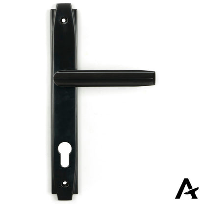 ART DECO SLIM LEVER ESPAGNOLETTE LOCK 130x258x61 AGBZ - 51189 by MARCHES (ANVIL) ARCHITECTURAL HARDWARE