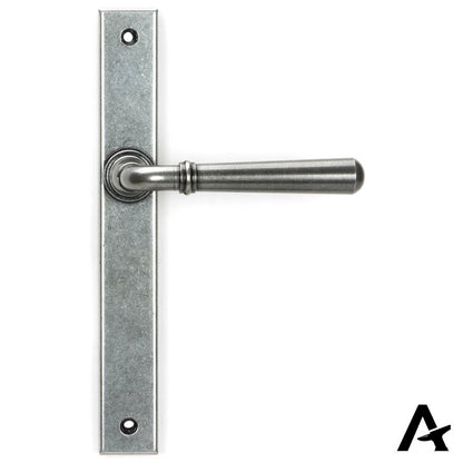 NEWBURY SLIMLINE LEVER ESPAGNOLETTE LATCH 124x244x70 PEW - 46412 by MARCHES (ANVIL) ARCHITECTURAL HARDWARE