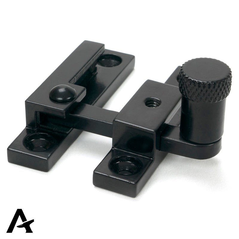 BROMPTON QUADRANT FASTENER NARROW 64x56x32 BLK by MARCHES (ANVIL) ARCHITECTURAL HARDWARE