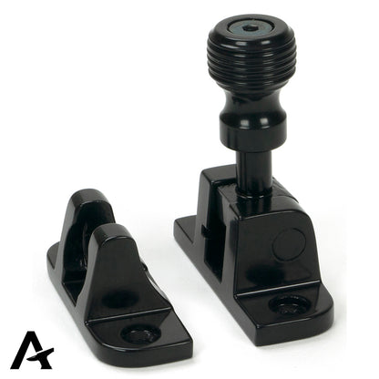 BEEHIVE BRIGHTON FASTENER RAD 55x41x25 BLK - 46602 by MARCHES (ANVIL) ARCHITECTURAL HARDWARE