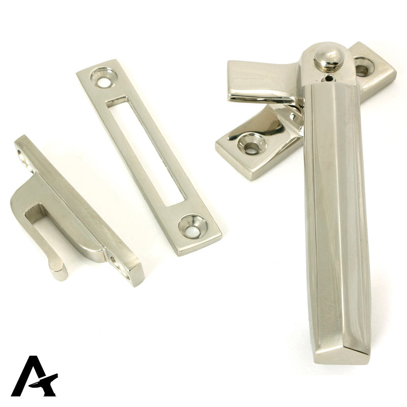 ART DECO LOCKING FASTENER RH 130x17x33 PNP by MARCHES (ANVIL) ARCHITECTURAL HARDWARE
