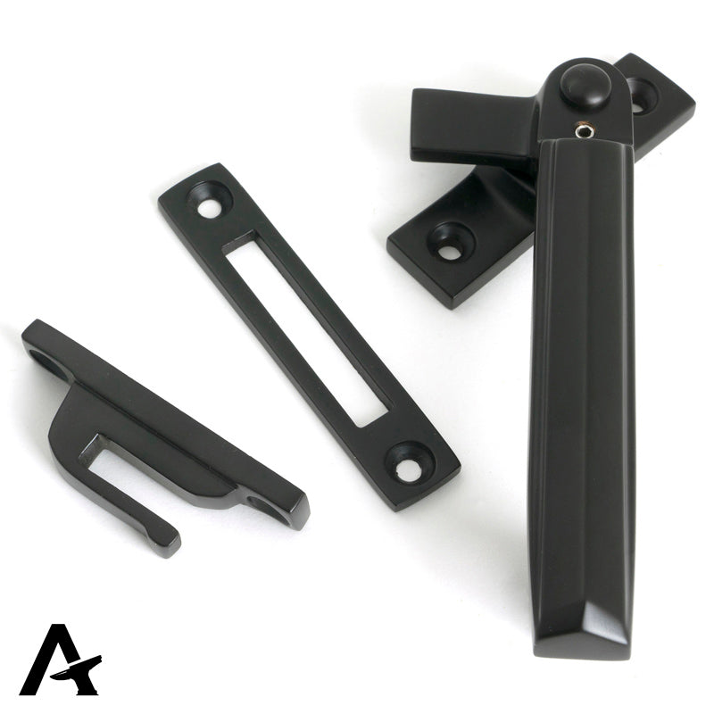 ART DECO LOCKING FASTENER RH 130x17x33 AGBZ - 51923 by MARCHES (ANVIL) ARCHITECTURAL HARDWARE