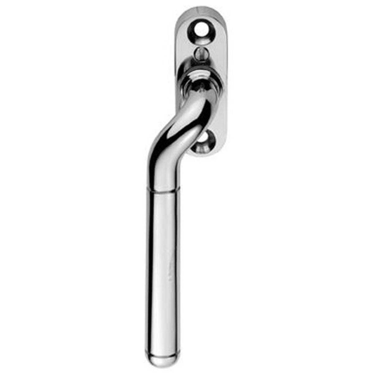CRANKED LOCKING ESPAG HANDLE LH PCP V1008LHCP by CARLISLE BRASS