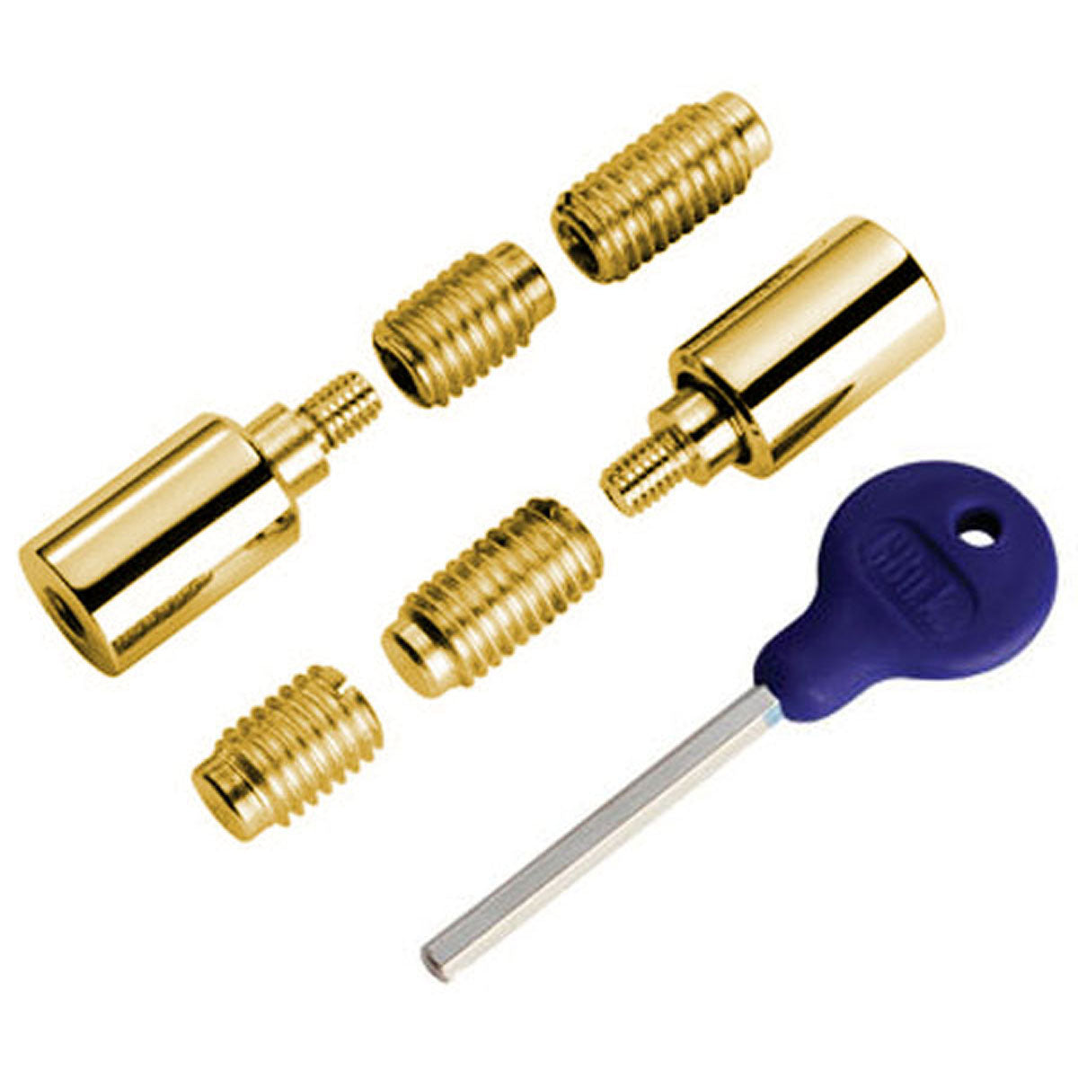 SASH WINDOW STOP D16x38 PBR WF18 by CARLISLE BRASS