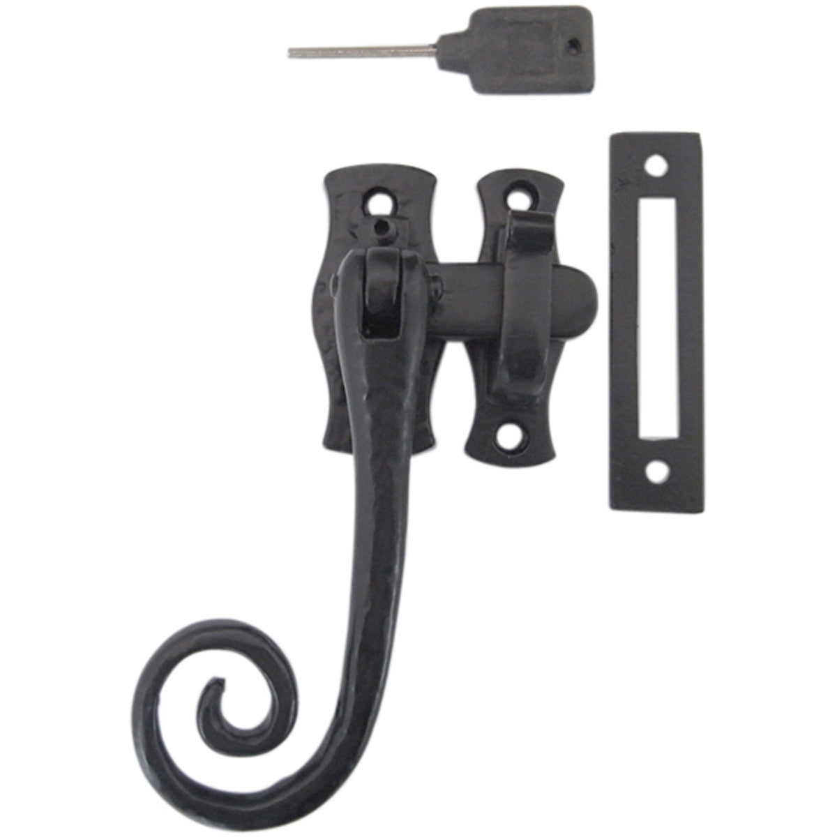 LOCKING CASEMENT FASTENER LH BLK