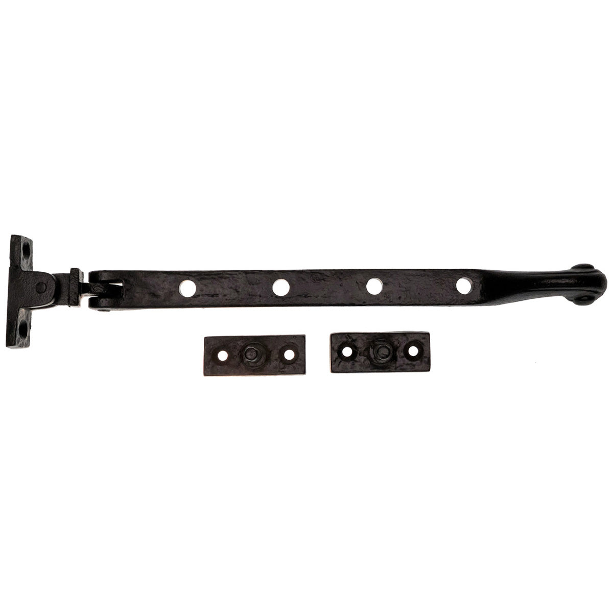 BLACK ANTIQUE CASEMENT STAY BULB END PATTERN 254 ABK