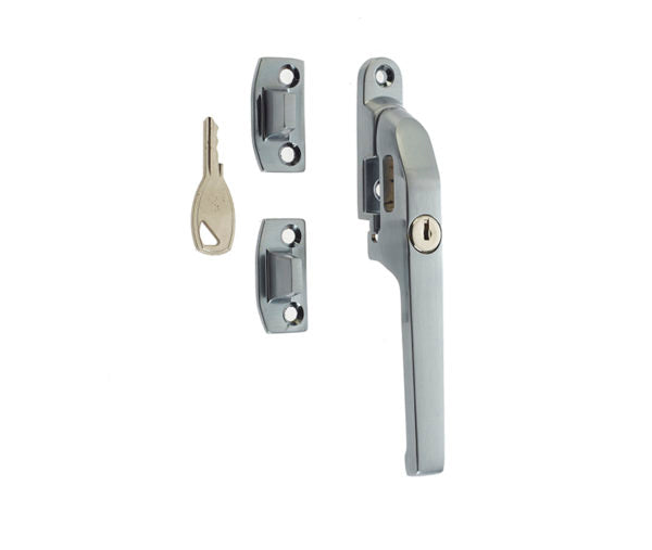 ECLIPSE LOCKING CASEMENT FASTENER MODERN PATTERN 142x25 SCP