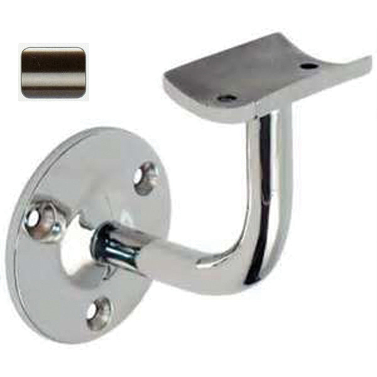 ARTISAN HANDRAIL CURV BAN BRS/ABL