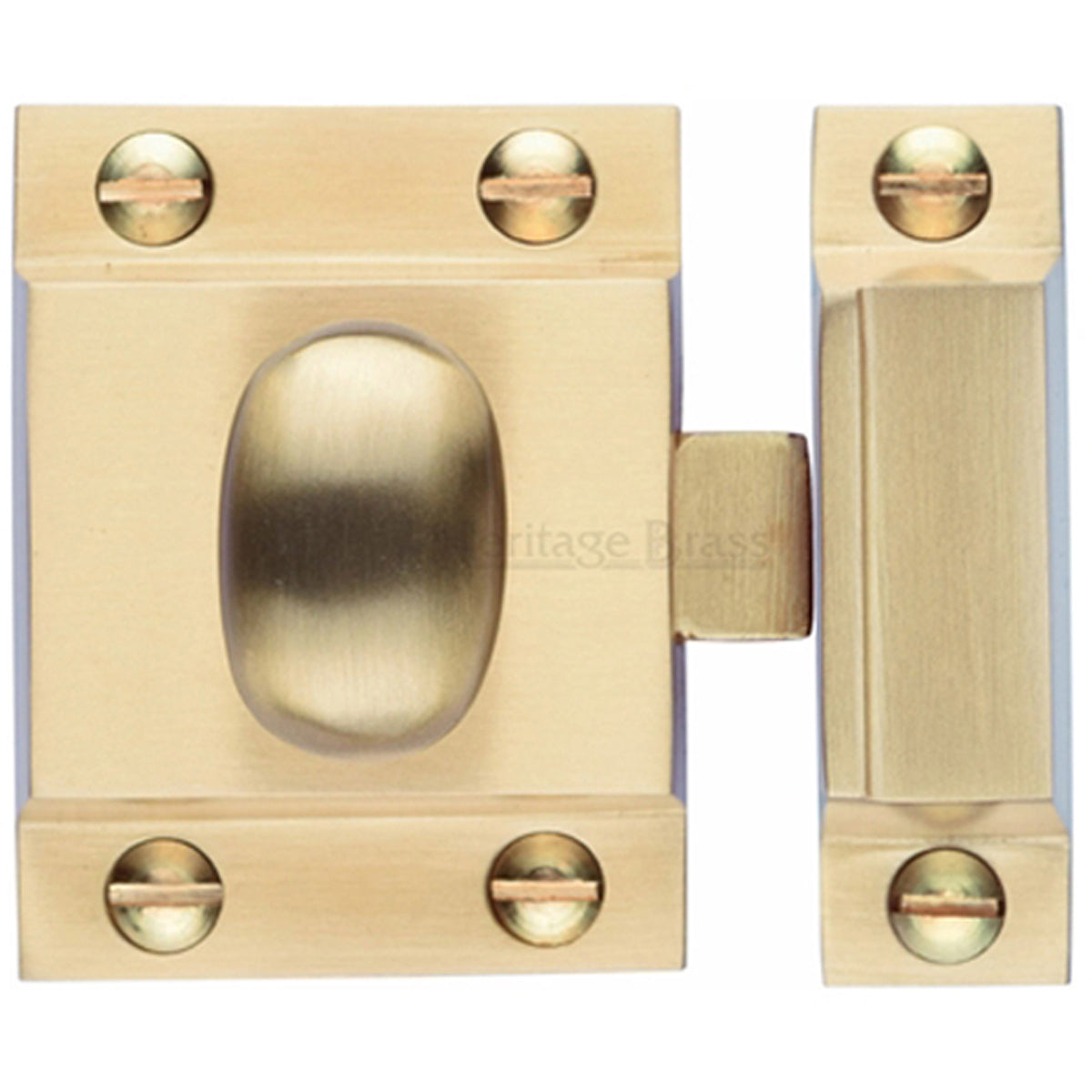 CUPBOARD LATCH OVAL TURN SBR by M MARCUS LTD