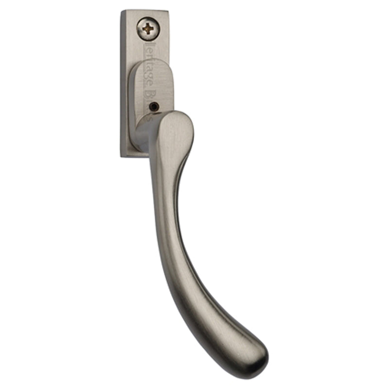 HERATIGE BRASS ESPAGNOLETTE HANDLE BALL DESIGN RH SNP by M MARCUS LTD