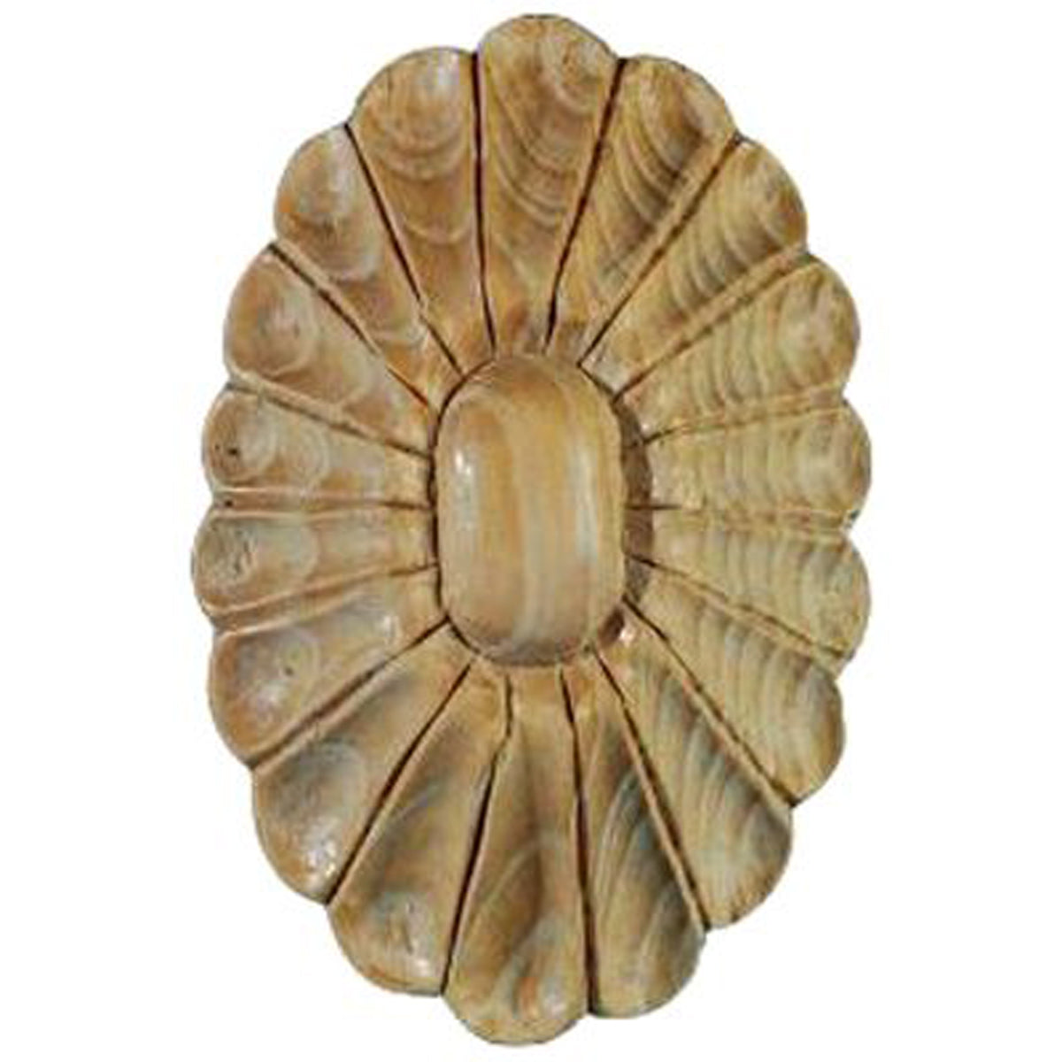CARVED SPATULATED OVAL LARGE