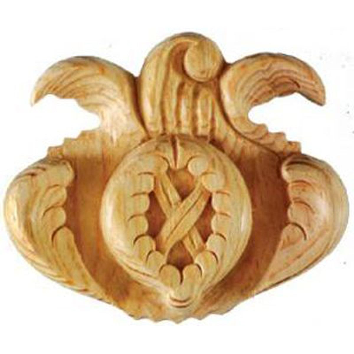 Carved Yorkshire Rose Medium 102 x 25mm