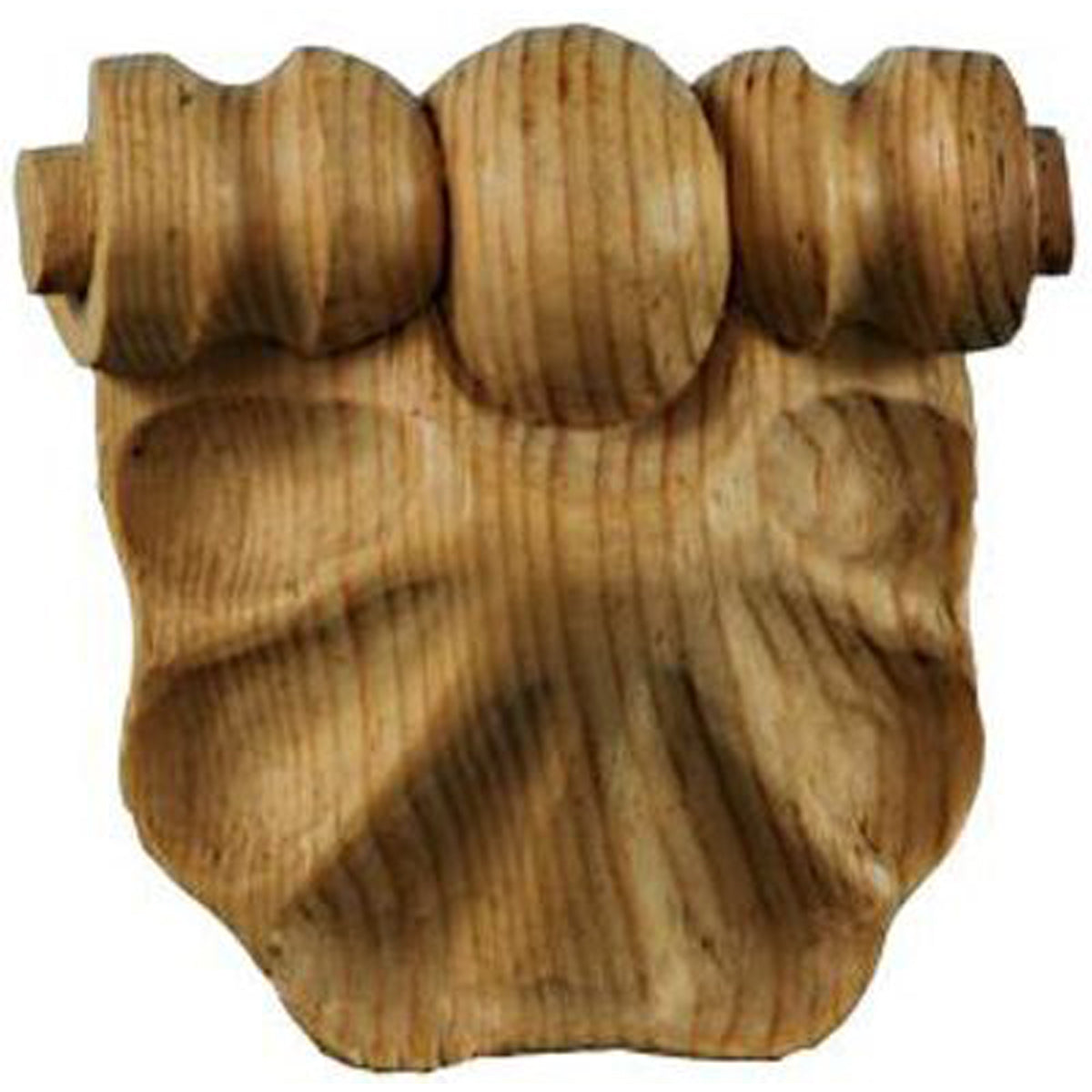 Carved Thistle Corbel Large — Pair