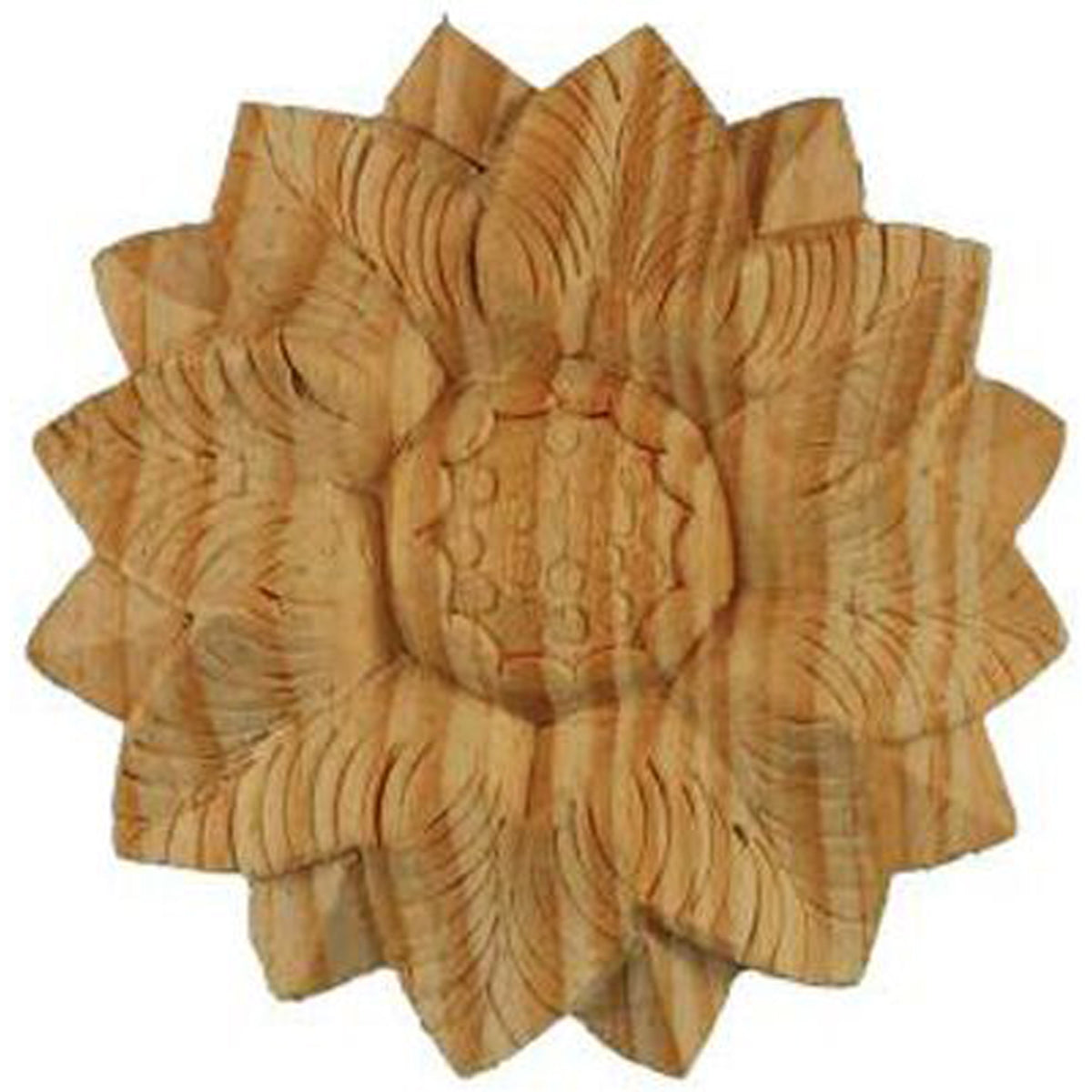 CARVED CLASSICAL ROSETTE MEDIUM