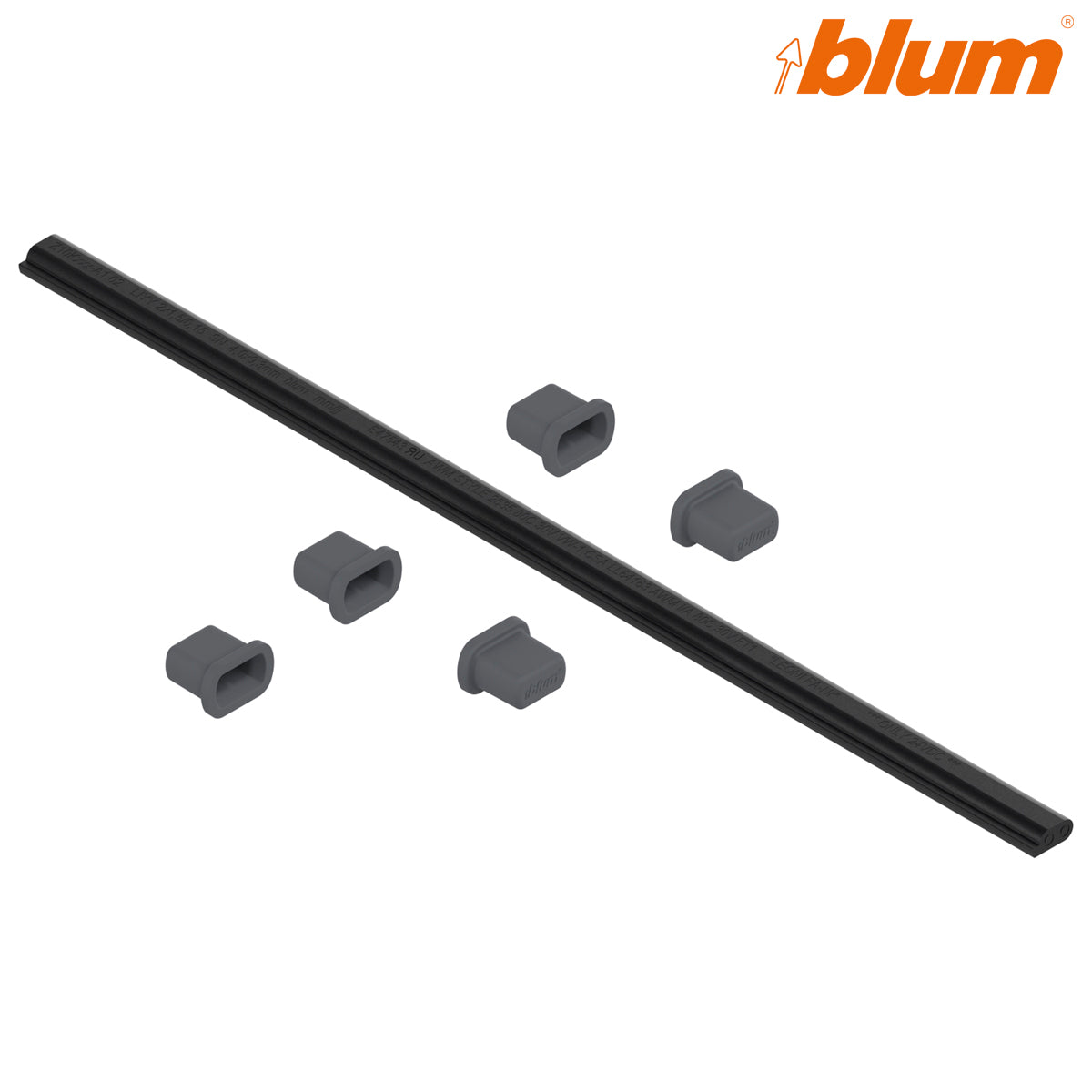 BLUM SERVO CABLE ROLL+END CAPS 8000 BLK