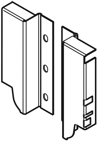 BLUM TANDEMBOX K BACK BRACKET 100 GRY PR