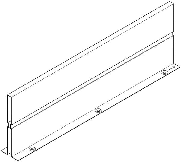 BLUM INTIVO D DIVIDER WALL ADAPTER L 650 TBK