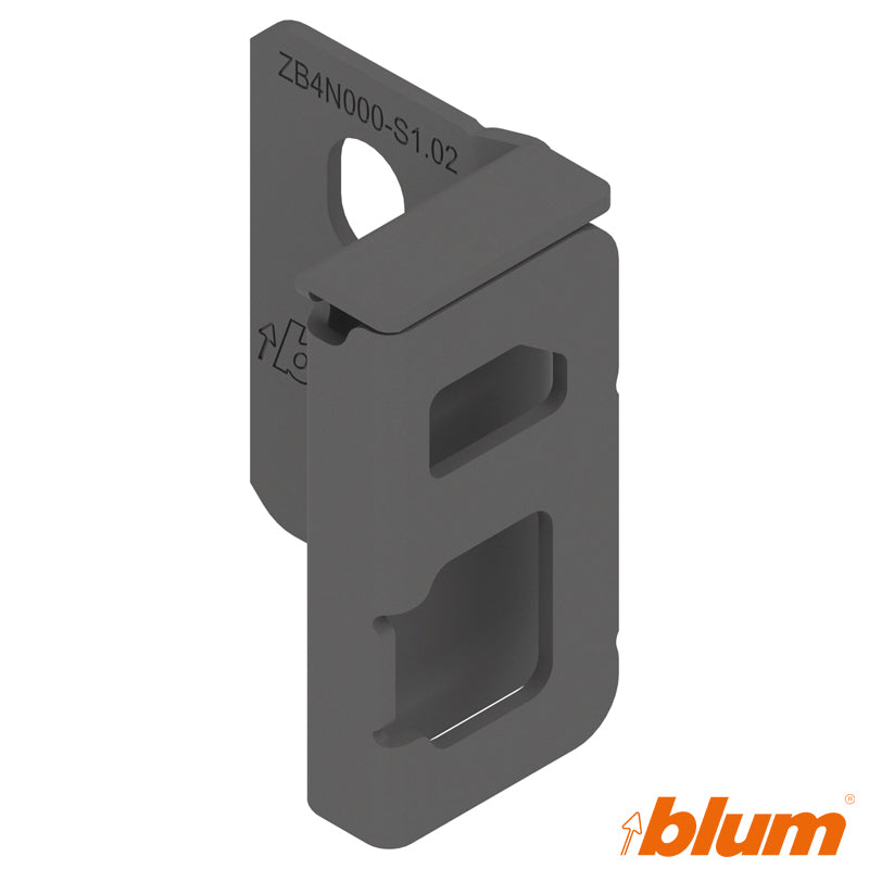 BLUM MERIVOBOX CHIPBOARD BACK FIXING N HEIGHT 083 RH OGM
