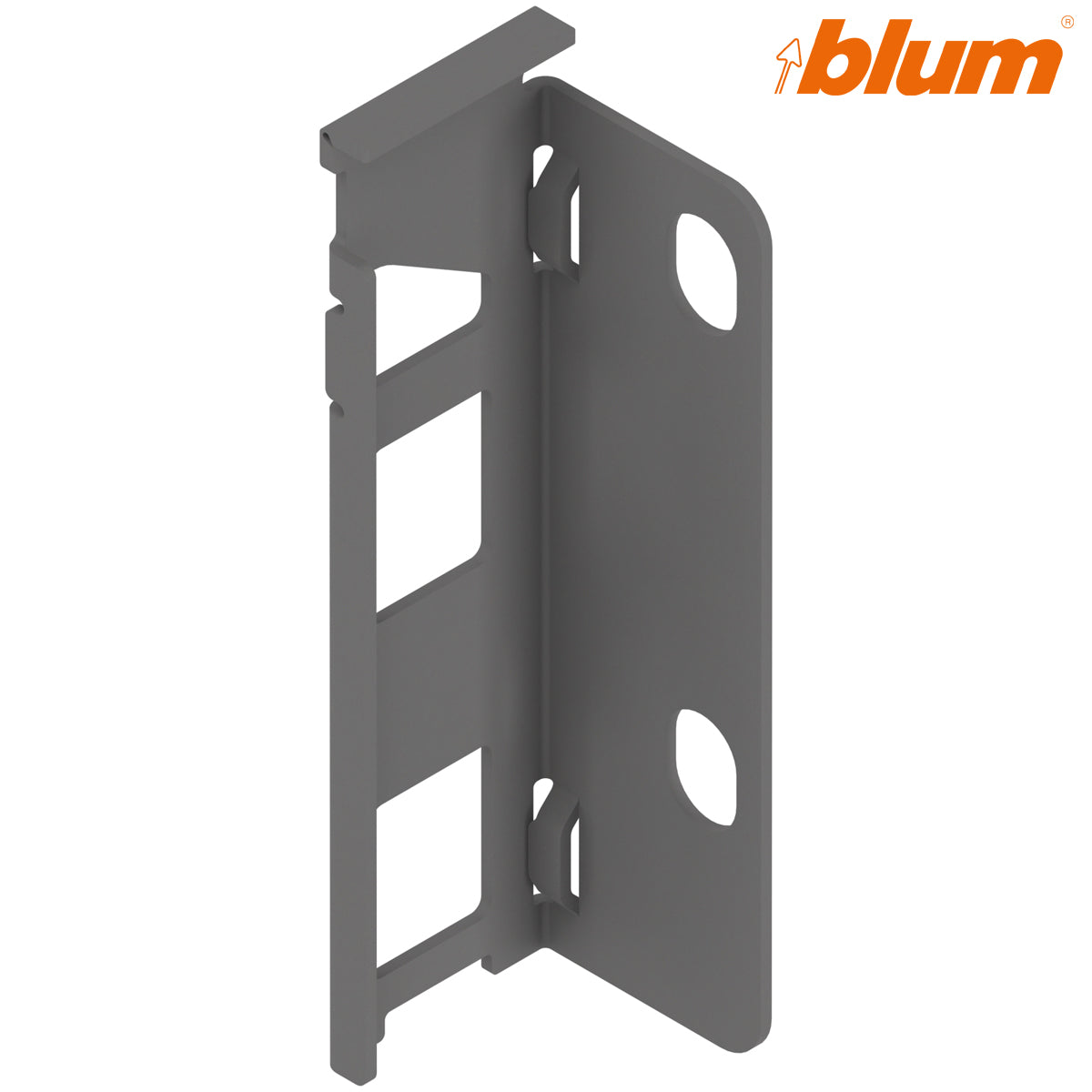 BLUM LEGRABOX WOOD BACK BRACKET M LH GRY by JULIUS BLUM UK LTD