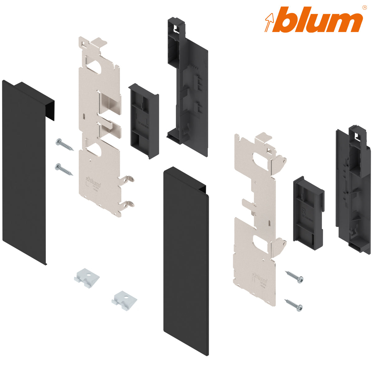 BLUM LEGRABOX FRONT BRACKET INTERIOR C PR CBM by JULIUS BLUM UK LTD