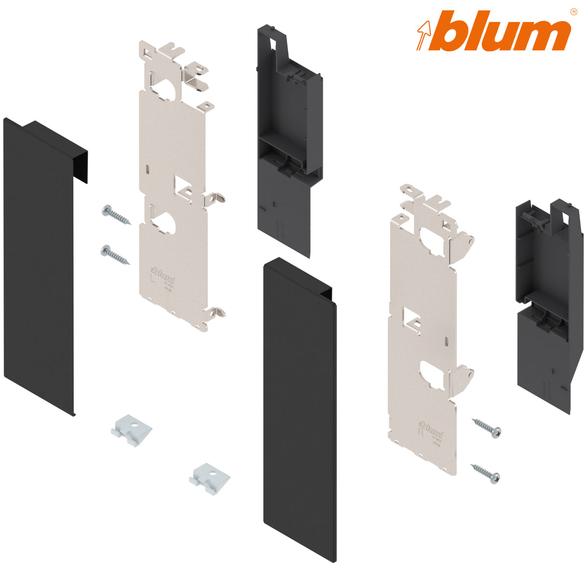 BLUM LEGRABOX FRONT BRACKET INTERIOR GALLERY C PR CBM by JULIUS BLUM UK LTD