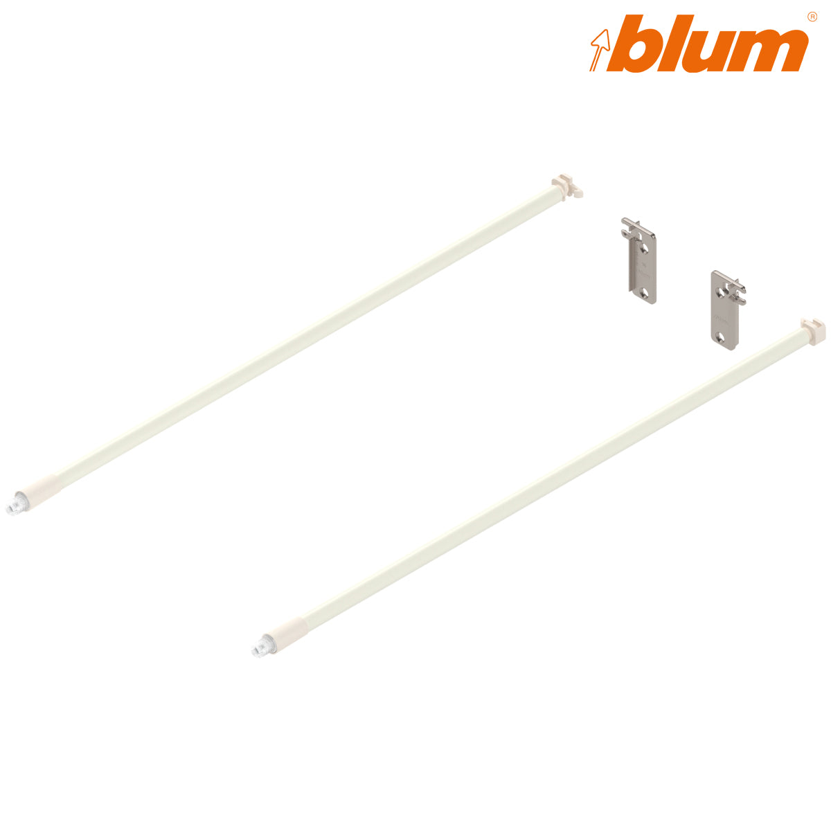 BLUM LONGSIDE GALLERY RAIL SET 450 PR CRM