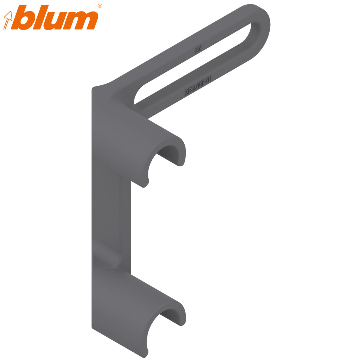 BLUM GALLERY RAIL DIVIDER GRY