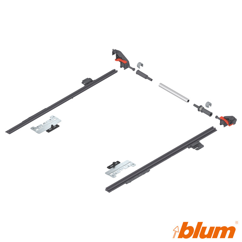 BLUM MERIVOBOX SIDE STABILISATION FULL EXTENSION 1400x400 DGY