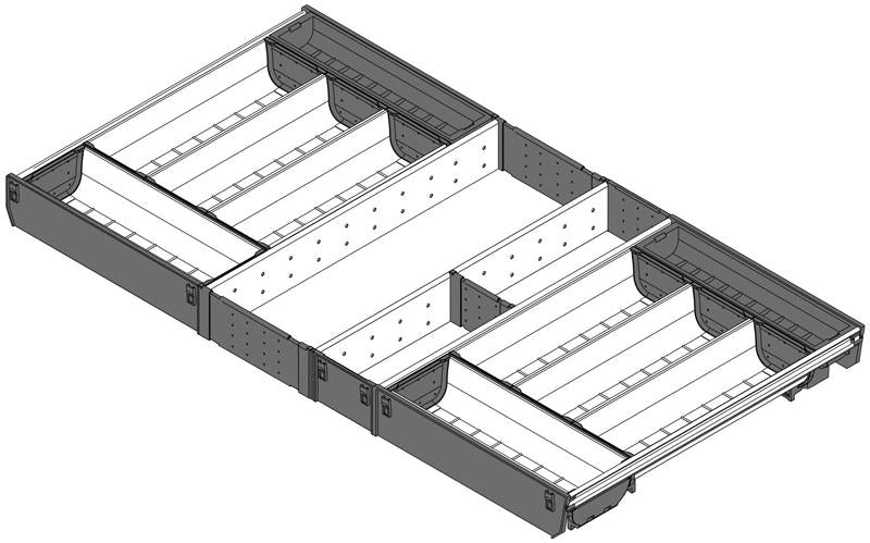 BLUM ORGALINE CUTLERY TRAY 550x1000 STST