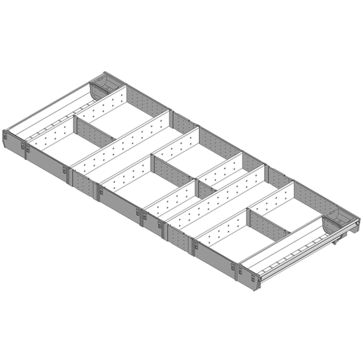 BLUM ORGALINE UTENSIL TRAY 450x1200 DGY