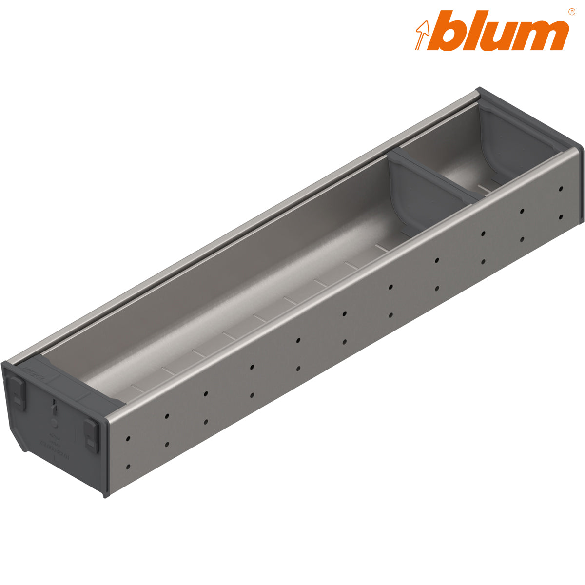 BLUM ORGALINE CUTLERY TRAY 500x103 DGY by JULIUS BLUM UK LTD