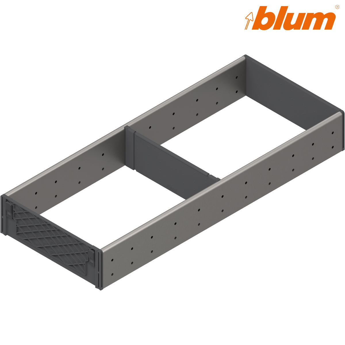 BLUM ORGALINE UTENSIL DIVIDER 500x194 DGY by JULIUS BLUM UK LTD