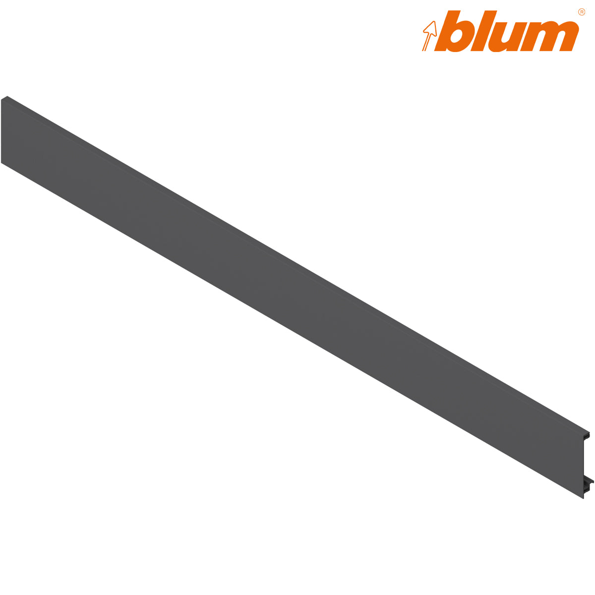 BLUM LEGRABOX FRONT PIECE NO GROOVE GRY by JULIUS BLUM UK LTD