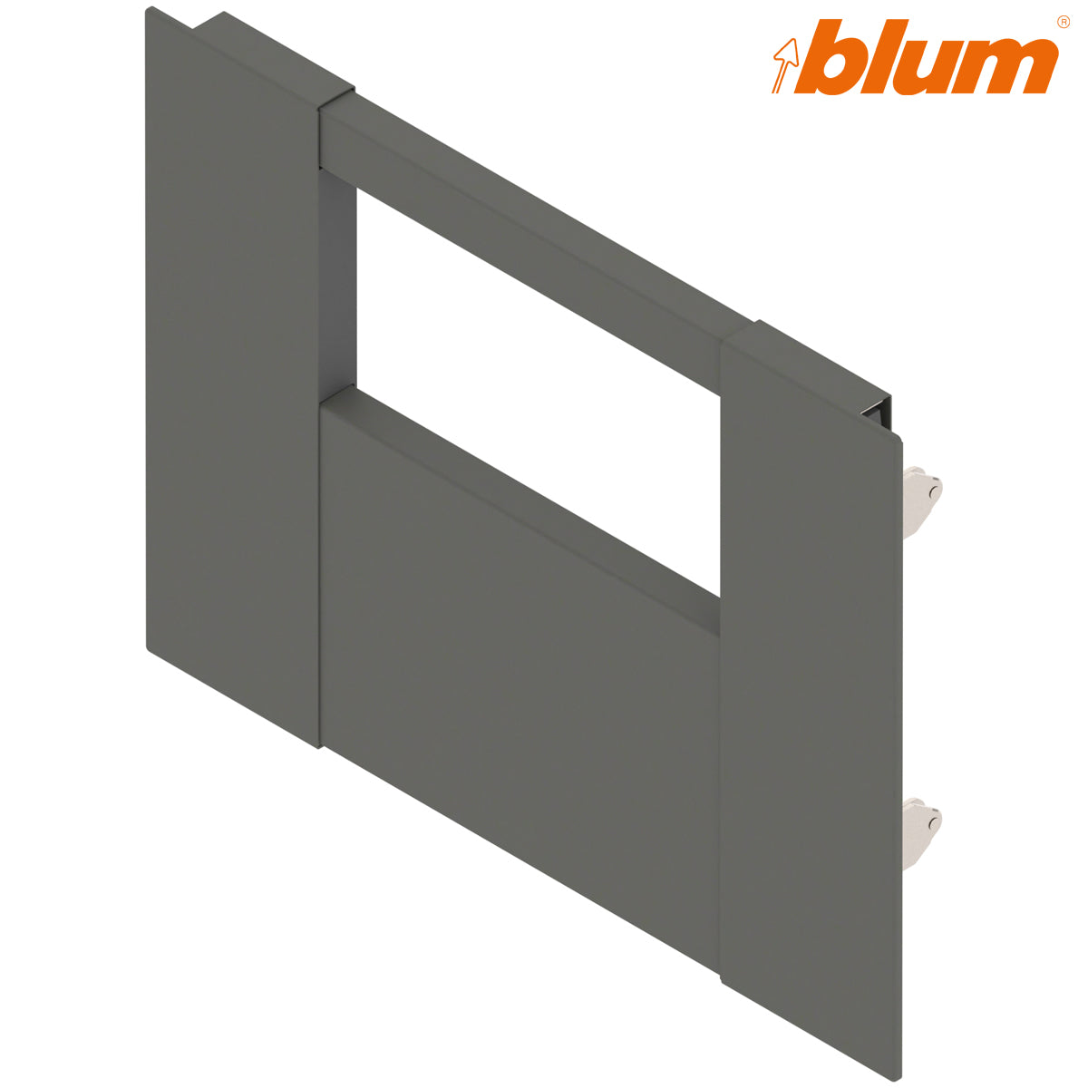 BLUM LEGRABOX FRONT PIECE+GALLERY RAIL 0300 OGY