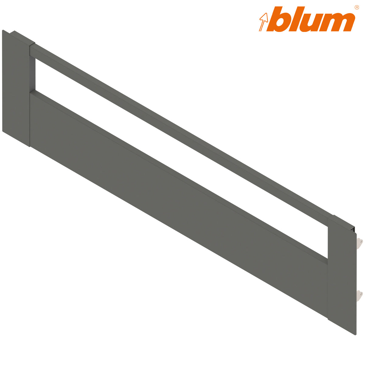 BLUM LEGRABOX FRONT PIECE+GALLERY RAIL 0800 OGY