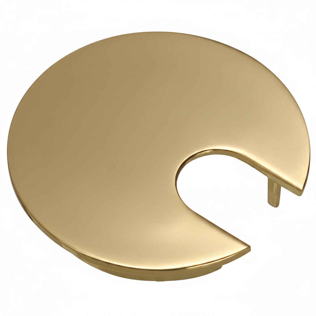 Cable Outlet D63 Polished Brass