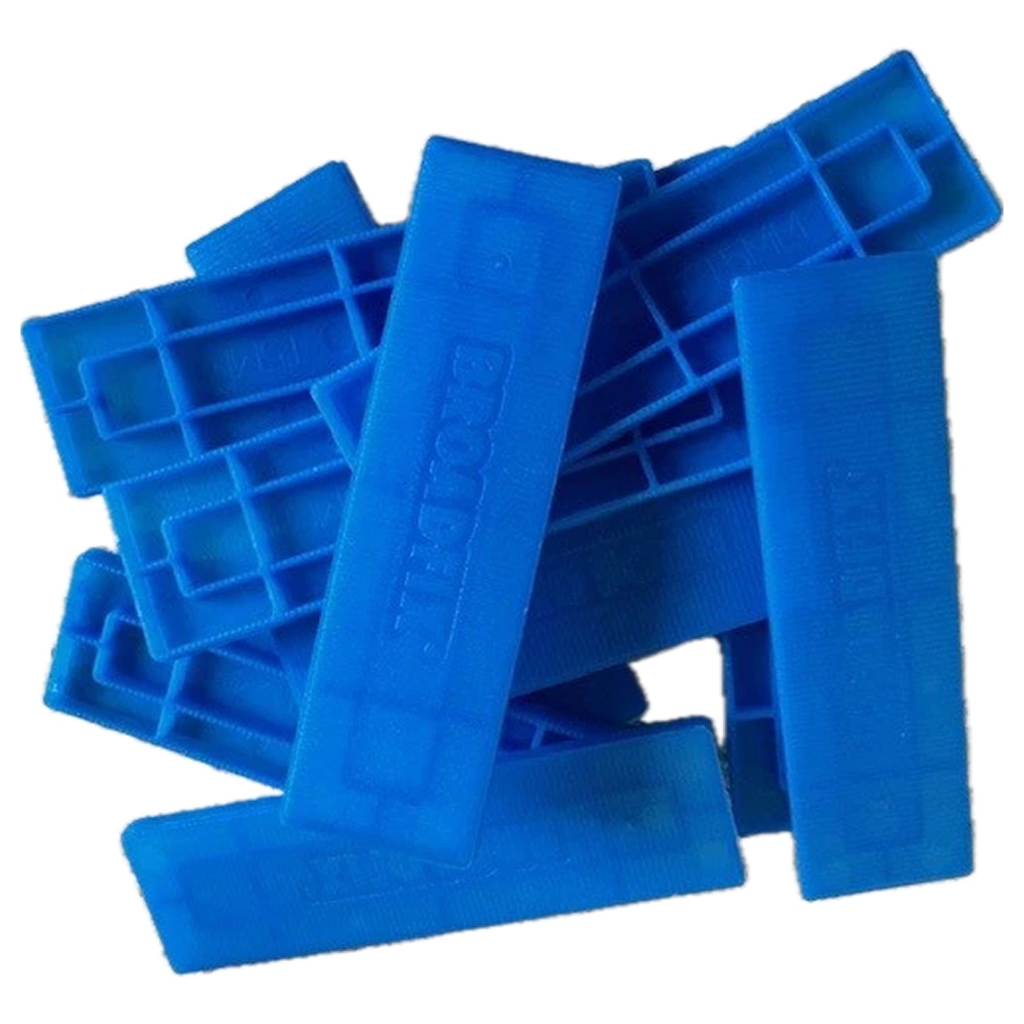 Flat Shim Packers 100x28x5mm Blue – Pack of 1000